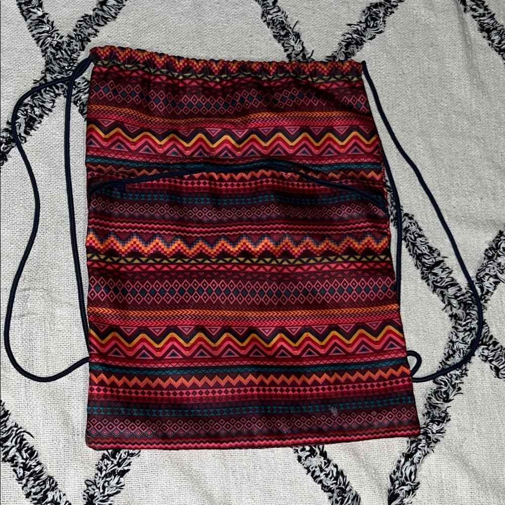 Thirty One Sierra Stripe Cinch Sac